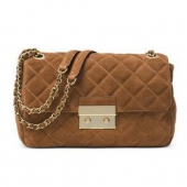 MICHAEL Michael Kors Sloan Suede&Chain 女士单肩包（大号款）