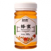 北大荒 东北黑蜂 纯蜂蜜 百花蜜380g*5件