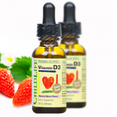 CHILDLIFE 童年时光 婴儿维生素D3阳光营养液滴剂 29.6ml*2瓶