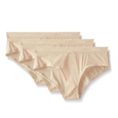 Calvin Klein Second Skin Hipster 女士内裤 3条装