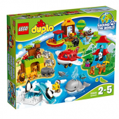 乐高（LEGO） Duplo得宝系列 10805 环球动物大集合 做工精细，可玩性高