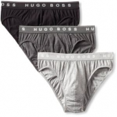 德国品牌 HUGO BOSS Cotton 男Brief三角内裤 3条装