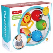 Fisher-Price 费雪 F0906 宝宝初级训练球套装    38.9元