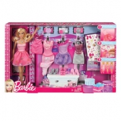 芭比（Barbie）  Y7503 设计搭配礼盒 服装配件丰富