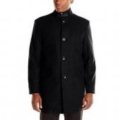 M码！KENNETH COLE New York Wool Walker 男款羊毛大衣  到手约¥240！