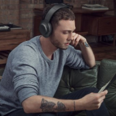 索尼（SONY） MDR100ABN  无线降噪立体声耳机