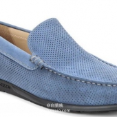 ECCO 爱步 男士真皮休闲驾驶鞋 $74.99 到手￥615 国内￥1999