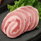 烤肉必备！双汇 猪五花肉片 500g 袋装