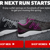 Joes New Balance Outlet 全场跑鞋促销