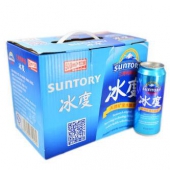 三得利啤酒（Suntory） 冰度 7.5度 500ml*12听 整箱装