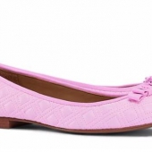 TORY BURCH 托里·伯奇 女士钻石纹芭蕾平底鞋 新低$129 到手￥970