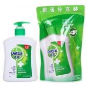 Dettol 滴露 经典松木 抑菌洗手液（500g+300g）*10件
