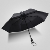 零时差 全自动折叠黑胶晴雨伞