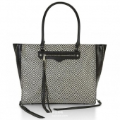 Rebecca Minkoff 女士编织真皮挎包 新低 2.9折$86.71 到手￥700
