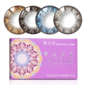 明媚双眸# 博士伦 美瞳蕾丝炫眸炫棕日抛 10片
