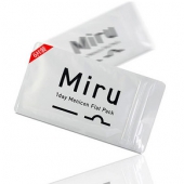 日本大牌# Miru 隐形眼镜赠镜盒 日抛 6片