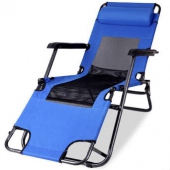 限地区：创悦 两用折叠躺椅 午休床 折叠椅 CY-9396