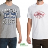 限M码，Barbour 巴伯尔 男士纯棉印花T恤 多色 $12.99 到手￥110