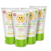 Babyganics SPF 50 甘尼克宝贝儿童防晒霜59ml*4瓶