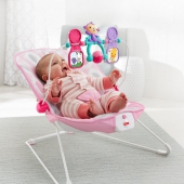 费雪（Fisher Price）  婴儿圆形摇椅 粉色款