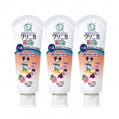 LION狮王 CLINICA kid's 固齿防蛀 迪士尼 儿童牙膏 60g*3 水蜜桃味