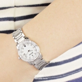 Bulova 宝路华 珍珠母贝+镶钻女士腕表 2.1折 新低$79.99 到手￥620