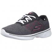 Skechers 女士 Go Walk 4 Exceed 时尚运动鞋