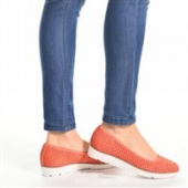 Clarks 女士真皮镂空休闲鞋