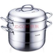 SUPOR 苏泊尔 SZ28B4 两层复底蒸锅28cm    折109.5元（219,3件5折）