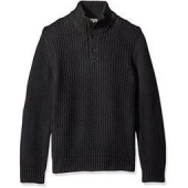 Calvin Klein Jeans Racked Quarter 男士立领毛衣