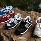 New Balance 新百伦 574系列 男女款复古跑鞋 多色 $29.43 直邮到手￥275