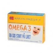 NORSK OMEGA3 儿童水果味鱼油胶囊 30粒