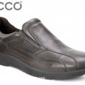 ECCO 爱步 男士真皮一脚蹬 $69.99 到手￥580