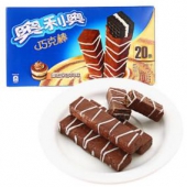 限地区：Oreo 奥利奥 巧克棒 提拉米苏味威化饼干 256g