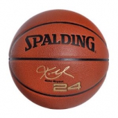 【京东超市】斯伯丁 Spalding 74-161 科比签名篮球 室外7号标准PU 蓝球