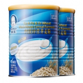 Gerber 嘉宝 钙铁锌营养麦粉1阶段200g*2盒     折54元/件（104元，可199-100）