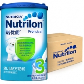 荷兰牛栏（Nutrilon） 诺优能 婴幼儿奶粉 3段 800g*6罐 不添加蔗糖 荷兰原装进口