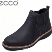 ECCO 爱步 伊恩系列 男士真皮短靴 5折$104.99 到手￥850 国内￥2159