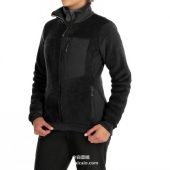 限XS码， Mountain Hardwear 山浩 女款毛猴抓绒衣 黑色 $41 到手￥340