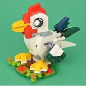 LEGO 乐高 创意百变系列 40234 金鸡年