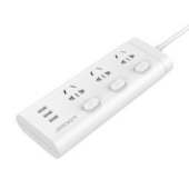 QIC XIS-3A3U-WH 3USB+3位1.5米插排