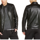 Schott NYC 男士羊皮夹克 prime会员免费直邮含税到手￥1352.4