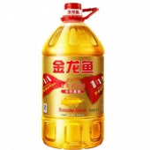 金龙鱼 金装 非转基因 黄金比例食用调和油 5L