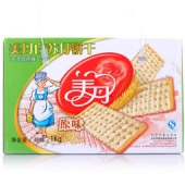 限地区： 美丹 无蔗糖 白苏打饼干 原味 1000g