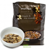 Waitrose 枫糖和坚果混合什锦早餐麦片 1kg*2袋 ￥155包邮包税（￥175-20）