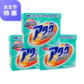 花王活性酵素高效渗透强力去污洗衣粉 1000g*3