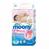 Moony尤妮佳 婴儿纸尿裤 L54片