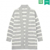 UNIQLO 优衣库 192014 女士绒面起居开衫