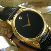 鑫胖夫妇同款，MOVADO 摩凡陀 博物馆系列情侣石英表 $189.99（$219.99-$30）到手￥1380