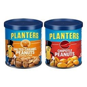 PLANTERS 绅士 辣味花生+海盐焦糖花生 2件